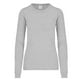 thumbnail image 1 of Playera Cuello Redondo Manga Larga con Silueta para Dama · 90% Algodón 10% Poliéster · Color Gris Jaspe, 1 of 3