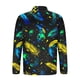 thumbnail image 3 of Ceisia Men Color Block Long Sleeve Zipper Casual Daily Outdoor Versatile Gift Fashion Athletic Top, 3 of 5