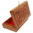 thumbnail image 5 of Handmade Wooden Jewellery Box for Women Jewel Organizer Hand Carved with Intricate Carvings Gift Items, 8 inches, 5 of 6