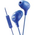 thumbnail image 1 of Auriculares JVC Marshmallow Memory Foam con micrófono HAFX38MA, color azul, 1 of 9