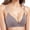 Grey, variant on Women Comfortable Breathable Triangle Cup Bra Soft Adjustable Straps Lightweight Everyday Wear Seamless Underwire Support