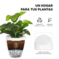 thumbnail image 2 of Maceta Cónica Elly Décor Blanca 40 x 40 x 45 cm, 2 of 5