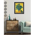 thumbnail image 2 of DECORARTS Irises Vase Flower by Van Gogh Framed Print 20x16" Art on Cotton Canvas Solid Wood Frame Giclee Print 23.25x19.25" Framed Size Wall Decor Artwork, 2 of 6