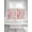 Beige, variant on Valentine's Day 2 Panel Kitchen Curtains for Small Windows, Pink Bows Vintage Plaid Romantic Roses Bathroom Tier Curtain, Short Window Treatment for Bedroom/Living Room 55"x36"