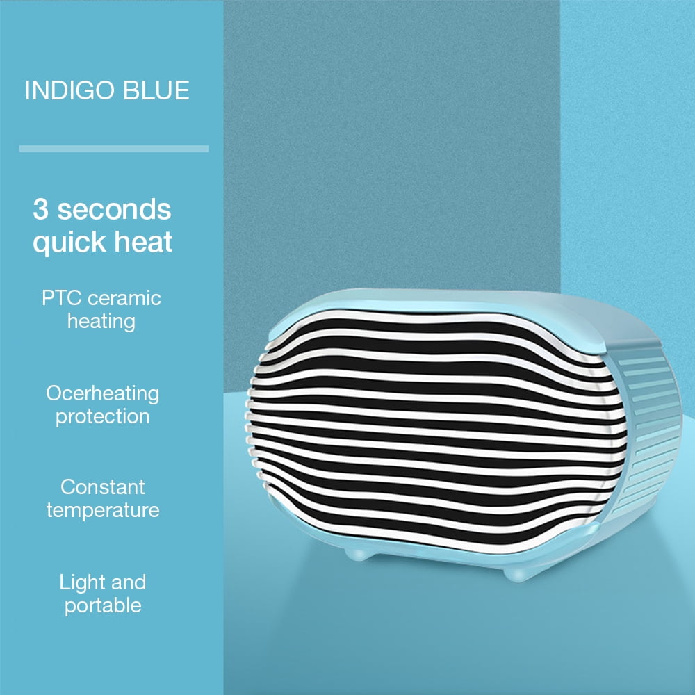 COSMONIC Mini Portable Electric Ceramic Heater 800W Overheat Protection