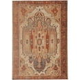 thumbnail image 2 of Contemporary Home Living 2' x 3' Heirloom Area Throw Rug - Cream and Red, 2 of 8