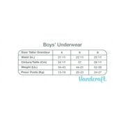 Captain America Boys Cotton Briefs Character Underwear, 5-Pack, Size 4-8