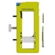 thumbnail image 2 of Plantilla De Enrutador De Bisagras, 2 Inserciones Desmontables, Kit De Instalación De Bisagras De Puerta Para Bisagras Cuadradas Y De 3-5 Pulgadas De Longitud, 2 of 7