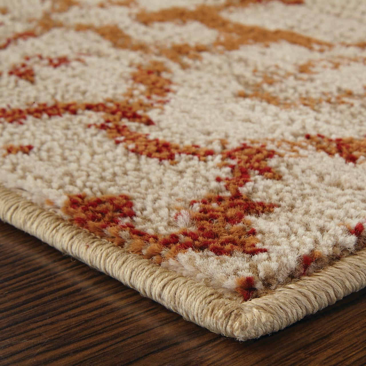 Avalon Home Elliott Floral Transitional Area Rug, Beige
