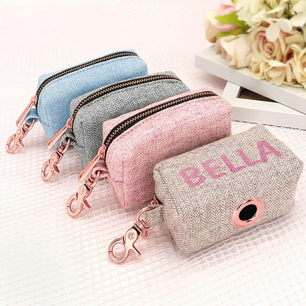 Personalized Dog Poop Waste Bag Holder Portable Pet Garbage Bag