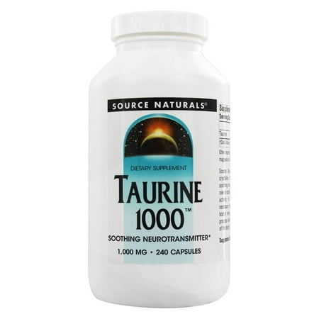 Source Naturals - Taurine 1000 mg. - 240 Capsules