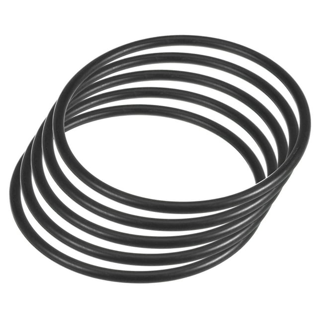 Uxcell Uxcell 5pcs Correa Elástica Universal para Motor de Máquina de Coser 330mm 13" Perímetro 3/16" (5mm) Grosor