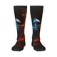 thumbnail image 1 of Balery Red And Blue Fire Bird Calcetines novedosos Calcetines deportivos Calcetines hasta la rodilla Calcetines de algodón Calcetines originales y geniales, 1 of 6