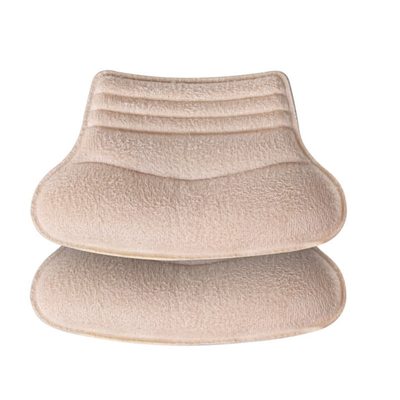Heel Cushion Inserts Microsuede Leather, Sweat-Absorbing Blister Protection for Loose Shoes Kids Adults