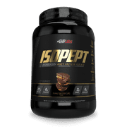 IsoPept Hydrolyzed Whey Protein Powder by EHPlabs - 100% Whey Protein Isolate & Hydrolysate, 27g of Protein, Non-GMO, Gluten Free, Fast Absorbing, Easy Digesting, 27 Serves (Peanut Butter Cups)