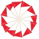 thumbnail image 2 of Wooden Toothpick Flags for Food Decorations, Mini Cakes, Appetizers, Fruits, and Cupcakes – 100pcs Red Small Toppers Markers, 2 of 5