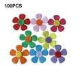 thumbnail image 3 of Minnieouse 100 piezas flores apliques coloridos no tejidos parche en forma de flor hecho a mano DIY Clip de pelo adorno para la cabeza de los Accesorio para el cabello, 3 of 6