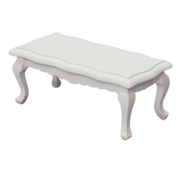 Mesa de té para casa de muñecas a escala 1/12, accesorios para la sala de estar en miniatura, juguetes de modelismo Estilo 1