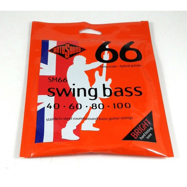 RotoSound Bass Guitar String Swing Bass SM66 Hybrid Gauge 40100