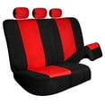 thumbnail image 3 of FH Group Multifunctional Cloth Seat Covers For Car Truck SUV Van - Rear Split Bench, 3 of 3