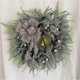 thumbnail image 1 of Farmhouse Christmas Wreath with Ring Bell Holiday Wreath Front Door Hanging Ornament Christmas Decoration, 1 of 2