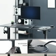thumbnail image 6 of VIVO Black 55" x 24" Electric Sit Stand Desk, Height Adjustable Workstation, 6 of 8