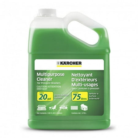 Karcher 1gal Multi-Purpose Pressure Washer Cleaning Detergent Soap Concentrate.