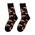 thumbnail image 2 of Chaussettes pour Femmes Mode Femmes Chaussettes en Coton à Blocs de Couleur Chaudes Chaussettes Décontractées à Losanges Colorés Chaussettes de Robe Chaussettes de Noël en Liquidation, 2 of 5