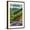 Brown Frame, variant on Art.com Chimney Tops and Road - Great Smoky Mountains National Park, TN Art Print by Lantern Press, White Frame Wall Art, 17" x 23"