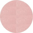 thumbnail image 1 of Ahgly Company Machine Washable Indoor Square Transitional Pastel Red Pink Area Rugs, 3' Square, 1 of 7