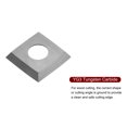 thumbnail image 4 of 3uds 15mm Cuadrado Tungsteno Recto Carburo Reemplazo Cortador Inserto 15x15x2mm-30° Cortador Cuchillos para Carpintería y Bricolaje Madera Torno Torneado Herramientas, 4 of 6