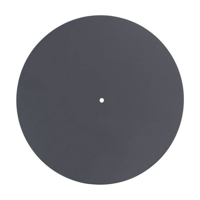 Mat 12 Inch Turntable Mat Transparent Acrylic Record Player Pad for Record Players Phonographs Anti-Static Reduces Noise Shock-absorber Pad Clearer Sound Quality