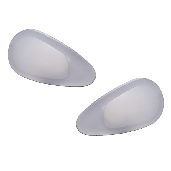 1 par de almohadillas de Jade para la nariz, almohadillas para gafas, piezas de repuesto para gafas graduadas, Blanco Colcomx Almohadillas para la nariz de anteojos