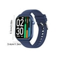 thumbnail image 3 of Uutvery Smart Watch for Men Women 1.83inch Fitness Tracker HD Smartwatch Bluetooth Call Intelligent Reminder Versatile & Sturdy Multiple Sport Modes Smartwatch for Android and iOS, 3 of 7