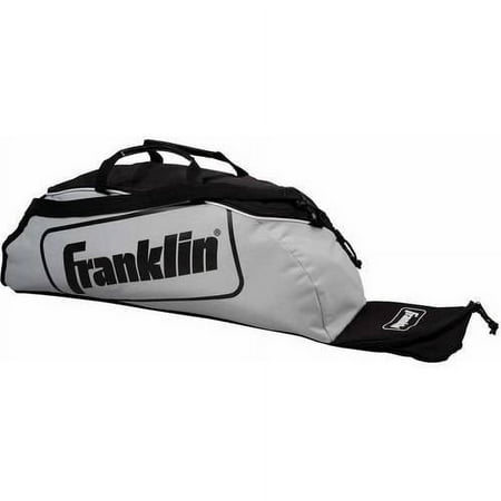 UPC: 0025725341665 | Franklin Sports Youth Baseball Bat Bag – Kids Tee ball Softball Baseball Equipment Bag – Holds Bat Helmet Cleats and More – Gray