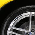 thumbnail image 5 of 4Pcs Car Carbon Fiber Rims Wheels Curved Emblem Sticker Decal For 4 Motion MTM Blue Motion Caddy Scirocco CC Golf 4 5 for VW, 5 of 5