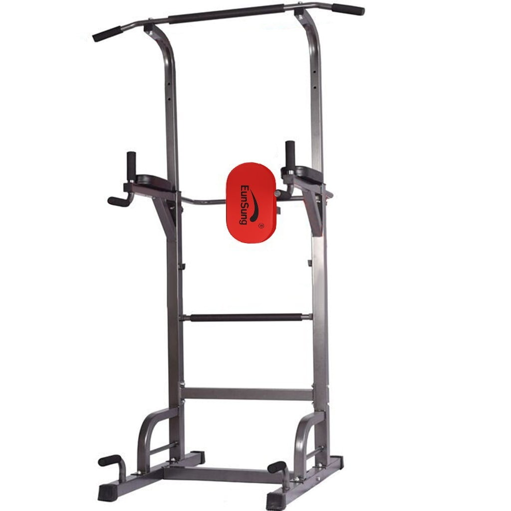 Power Tower Workout Dip Station For Home Gym Strength