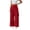 Red-Pants for Women, variant on Womens Wide Leg Pants Trendy Wrap Bow Tie Palazzo Trousers High Waisted Dress Pants