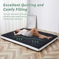 thumbnail image 5 of SLSY Futon Mattress, Extra Thick Japanese Floor Mattress Quilted Mattress Topper, Folding Floor Lounger Guest Bed Padded Sleeping Pad, 5 of 14