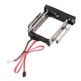 thumbnail image 3 of Rack de Disque Dur Interne, Rack Mobile Interne HDD à Conception Semi-Ouverte, Prend en Charge II en Acier Inoxydable pour HDD de 3,5 Po, 3 of 8