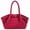 Red-medium-suede, variant on Faux Suede Tote Bag for Women, Hobo Handbag Women Vintage Shoulder Bag Purse for Work Office Travel(Red)