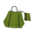 thumbnail image 4 of Bolsa de neopreno para mujer con bolsa interior, bolsa de piscina para viajes de vacaciones y fiestas Verde, 4 of 8