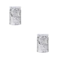 thumbnail image 3 of Yuarrent Decoración de lámina de oro para uñas 2g, hojas de lentejuelas de imitación para manicura artesanal, brillos para manualidades, decoración Plata 2piezas Yuarrent CBP181444, 3 of 5