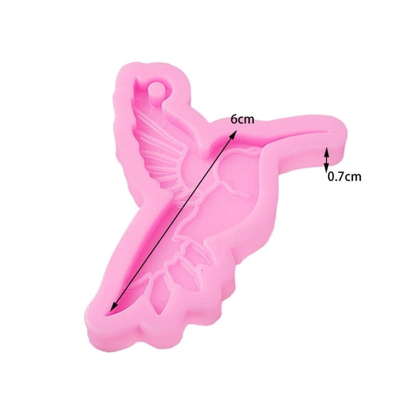 Food Grade Silicone Hummingbird Shaped Baking Mold For Chocolate Candy Fudge Cake Bread Non-Stick Easy To Clean