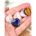 thumbnail image 5 of Luxtrada 12 pcs Natural Tiger's Eye Stone 20mm Heart Pocket Stone,Healing Crystal Chakra Reiki Balancing, 5 of 6