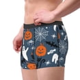 thumbnail image 3 of Rateoe Halloween Mens Boxer Briefs Poly Spandex Performance Boxer Briefs Underwear Hem Boxer Briefs - X-Large, 3 of 8