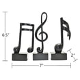 thumbnail image 4 of Adam & Friends Notes de Musique, Sculpture 16e, Double 16e & Clé Triple / Lot de 3, 4 of 5