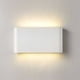 thumbnail image 2 of Aplique de pared LED de 12 W, impermeable, IP65, apliques de aluminio modernos, apliques para exteriores, diseño arriba y abajo, bañador para vestíbulo, 1320 lm, blanco cálido [Clase de eficiencia, 2 of 5