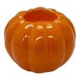 thumbnail image 3 of Portavelas Way To Celebrate de Cerámica Calabaza de Cerámica Anaranjado, 3 of 4