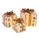 thumbnail image 1 of DQrwqpou Cajas Regalo Iluminadas Navideñas Juego 3 Funcionan Con Pilas (madera Cedro), 1 of 6